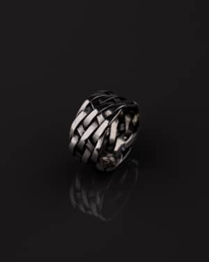 Anillo moderno para hombres con estilo