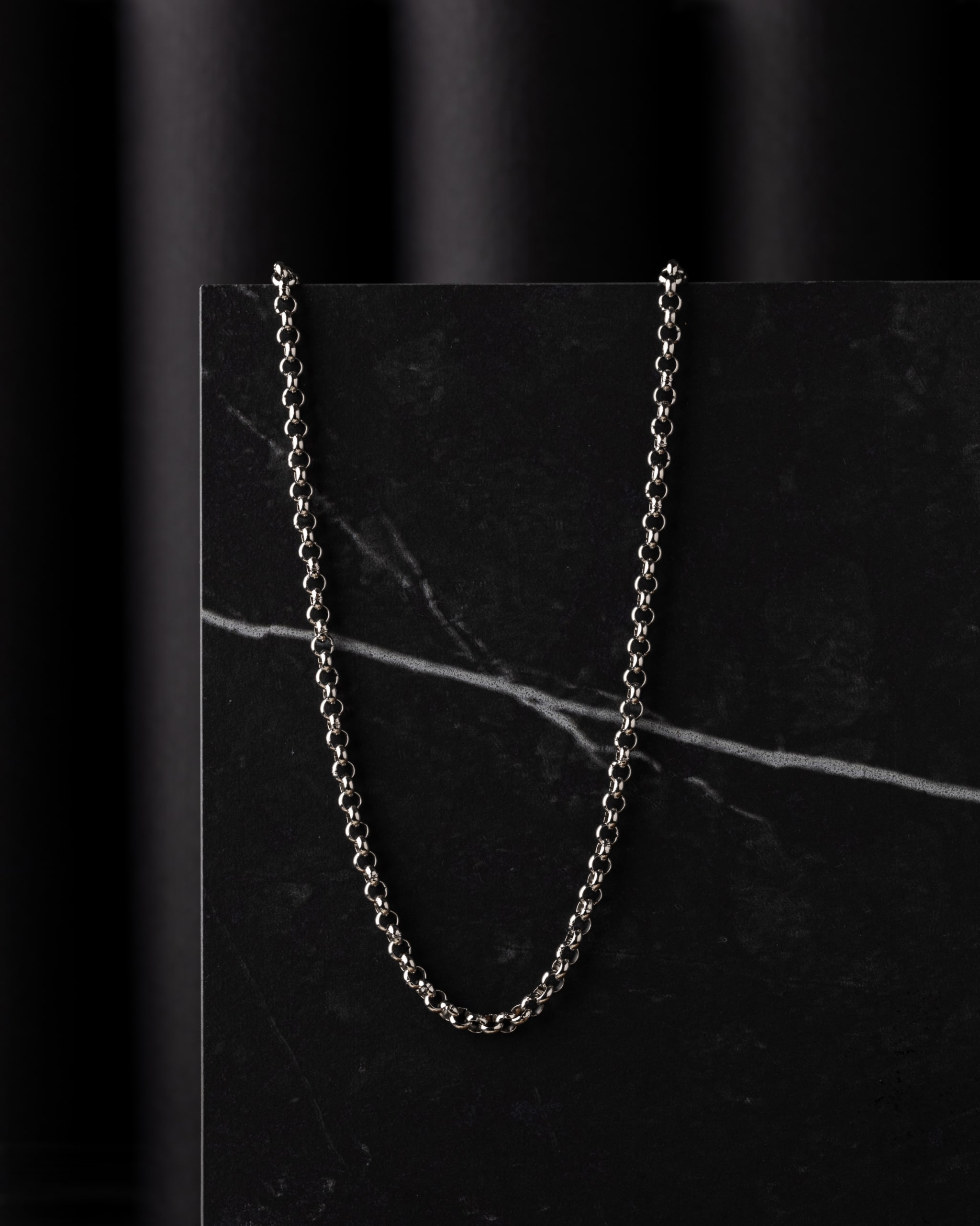 Colgante Línea Pura de acero quirúrgico para hombre, colgante masculino minimalista y resistente