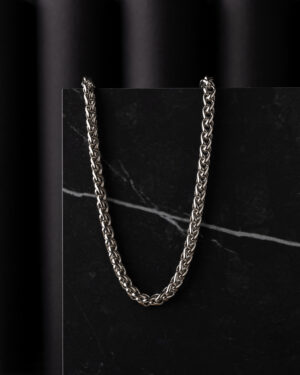 Colgante pulso de acero quirúrgico para hombre, resistente y de diseño moderno