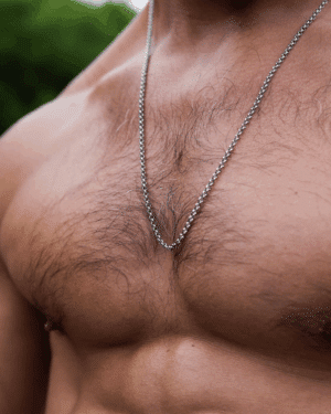 Colgante Línea Pura de acero quirúrgico para hombre, colgante masculino minimalista y resistente